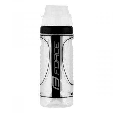 Bidoane si Suporti - Bidon termos Force Heat 0.5l termo alb/negru