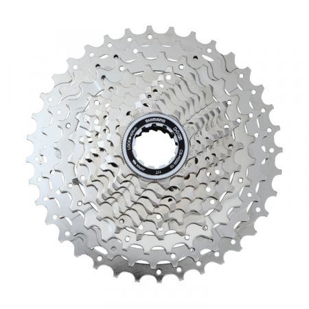Piese biciclete - Caseta de pinioane Shimano Deore CS-HG50-10, 10 viteze, 11-36T