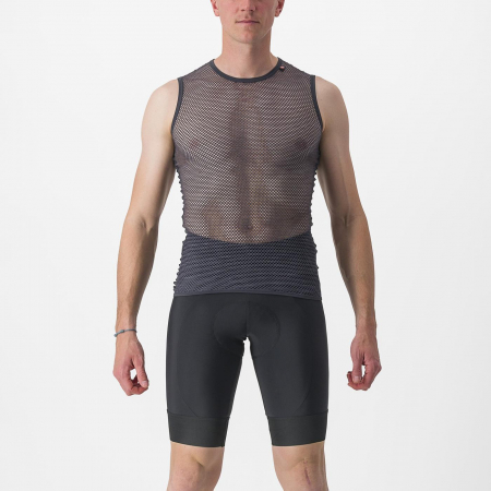 Bluza corp fara maneci Castelli Miracolo Wool SL, Gri, XL [2]
