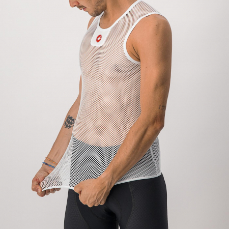 Bluza de corp fara maneci Castelli Core Mesh 3 SL, pt barbati, alb, XXL [3]