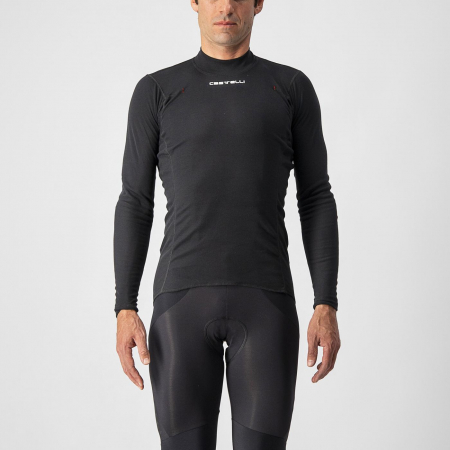 Bluze de corp - Bluza de corp Castelli Flanders Warm LS, negru, XL
