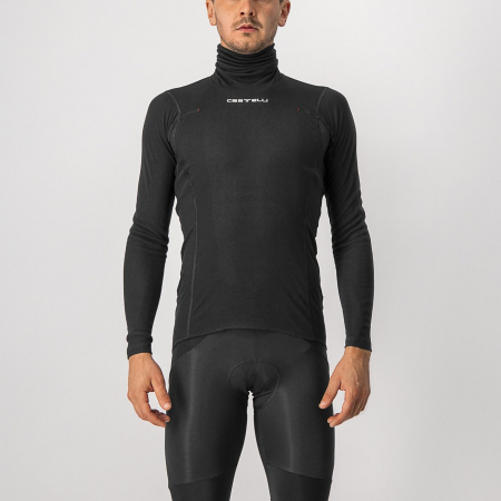 Bluze de corp - Bluza de corp Castelli Flanders Warm Neck Warmer, negru, M