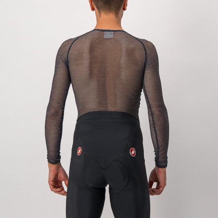 Bluza de corp Castelli Miracolo Wool LS, gri, M [1]