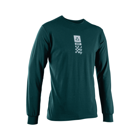 Tricouri si bluze ciclism - Bluza Leatt Core Spruce Green S