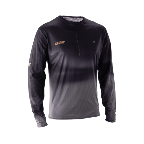 Tricouri si bluze ciclism - Bluza Leatt MTB Trail 3.0 Ghost Black XL