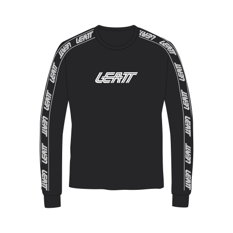 Tricouri si bluze ciclism - Bluza Leatt Tech T-Shirt Black XL