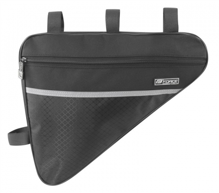 Genti bicicleta - Borseta Cadru Force Large Eco neagra