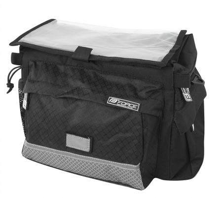 Genti bicicleta - Geanta Ghidon Force Neky Klick 25.4- 31.8mm neagra