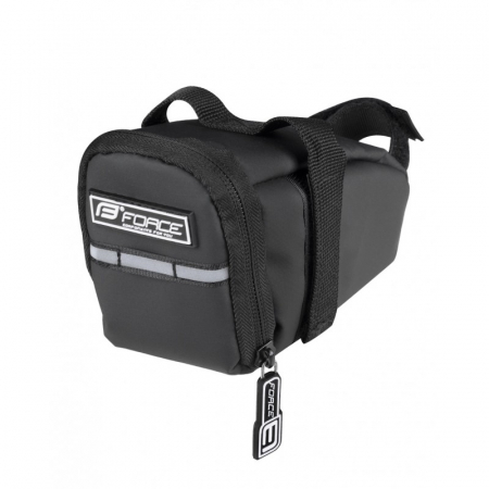 Genti bicicleta - Borseta Sa Force Dock cu prindere pe tija de sa, neagra