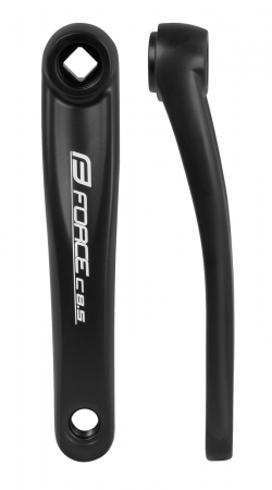 Piese biciclete - Brat pedalier stanga Force C8.5 Al 175 mm negru