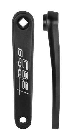 Brate angrenaj pedalier - Brat pedalier stanga Force Road c9.5 Al 175mm Black