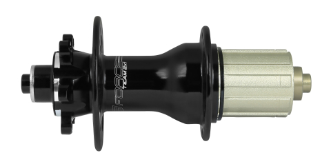 Piese biciclete - Butuc fata Force Basic 15mm, montura disc 6 suruburi, negru, 32H