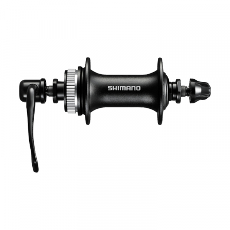 Butuci roti - Butuc fata Shimano Acera HB-M3050, Center Lock, 36H, OLD 100mm, Negru