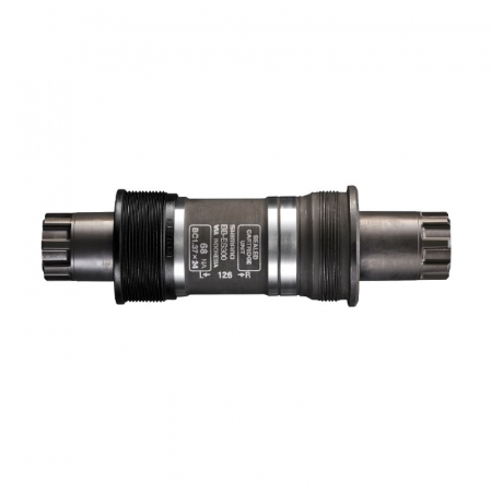 Butuci pedalieri - Butuc pedalier Shimano BB-ES300, ax octalink, BSA, fara suruburi, 68-126mm, neambalat