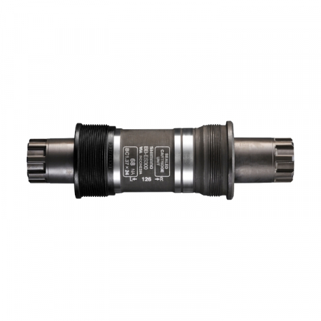 Piese biciclete - Butuc pedalier Shimano BB-ES300, BSA, ax Octalink, fara suruburi, 73-126mm