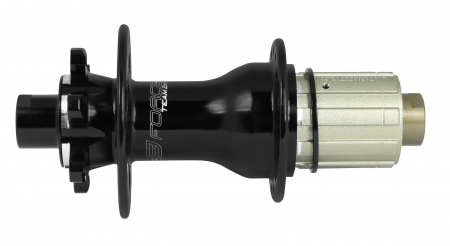 Piese biciclete - Butuc spate Force 2x1 X12 disc 32h, Black