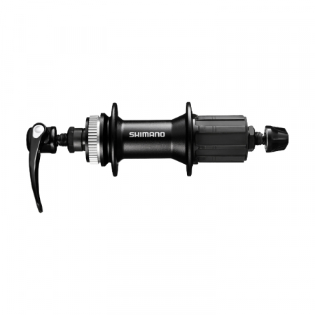 Butuci roti - Butuc spate Shimano Alivio FH-M4050, 8/9/10 vit, 36H, OLD 135mm, ax 146mm, QR 168mm, CenterLock, Negru