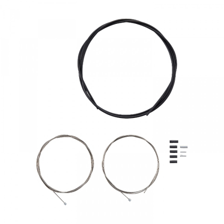 Set cablu si camasa schimbator Shimano Road Sus, Negru [1]