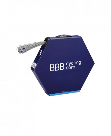 Piese biciclete - Set 100 cabluri frana cursiera BBB BCB-42CR BrakeWire pt Campagnolo 1.5x1700mm