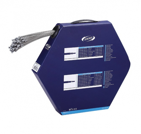 Cabluri, camasi, conducte - Set 100 cabluri frana cursiera BBB BCB-43SR BrakeWire slick 1.5x1700mm