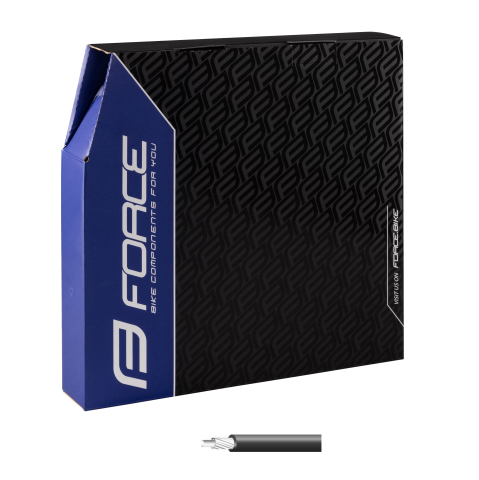 Piese biciclete - Camasa schimbator Force 4mm, Black (cutie 50m)