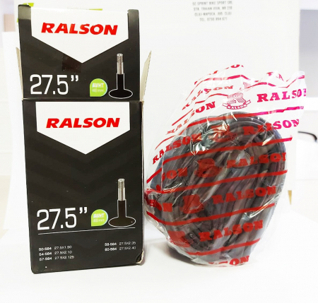 Camera bicicleta Ralson 27.5x1.75/2.25, valva Auto 48mm [3]