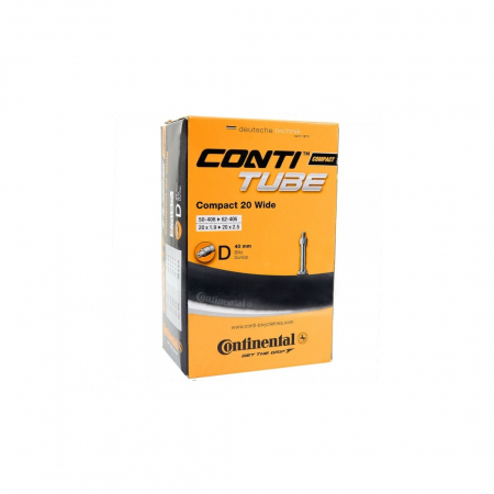 Piese biciclete - Camera Continental Compact 20 Wide, 50/62-406, 20x1.9-2.5, D40