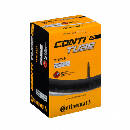 Piese biciclete - Camera Continental MTB 27.5 Wide, 65/70-584, 27.5x2.6-2.8, S42