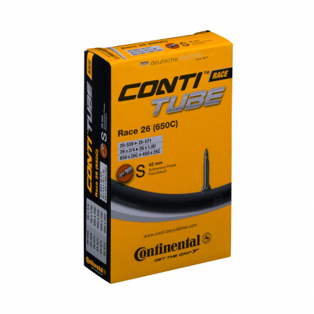Piese biciclete - Camera Continental Race 26, 20/25-559/571, 26x3/4-1.0, S42