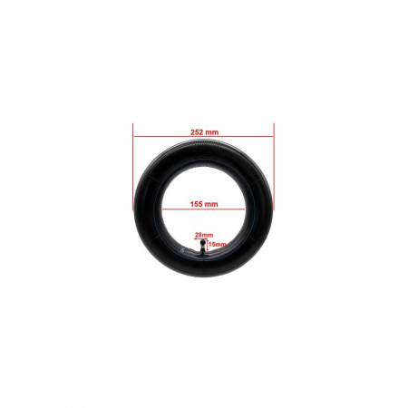 Camera trotineta Ewheel VC 10×3 80/65-6 valva curbata 90x90 grade [3]