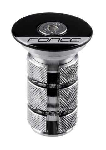 Cuvete furca - Capac cu floare Force 1 1/8 32mm Pentru Gat Furca Carbon (Nuca Expandabila)