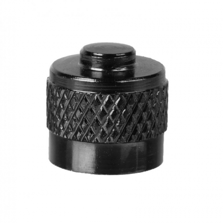 Accesorii cauciucuri si camere - Capacel ventil auto M-Wave ALU, Negru anodizat