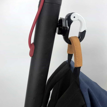 Carlig aluminiu trotineta electrica Xiaomi M365, Pro, alb [1]