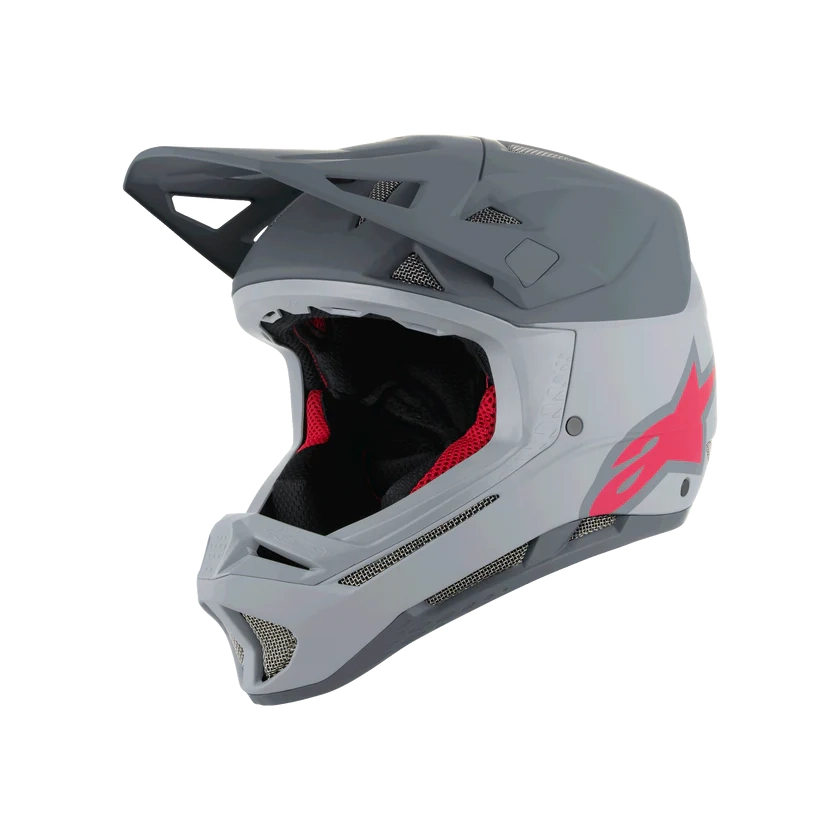 Casca Alpinestars Missile Tech Racer Helmet Light Gray Dark Gray Matt L [0]