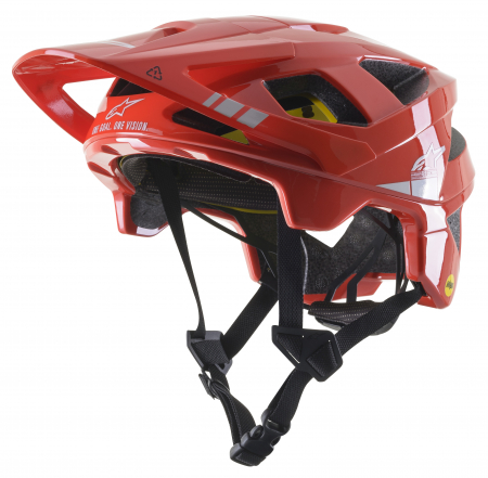 Casti bicicleta - Casca Alpinestars Vector Tech A2 Red / Gray Glossy L