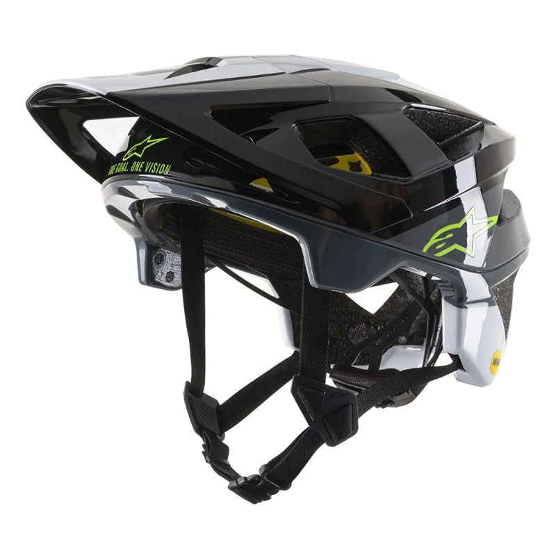 Casti bicicleta - Casca Alpinestars Vector Tech Pilot Cool Gray Glossy L