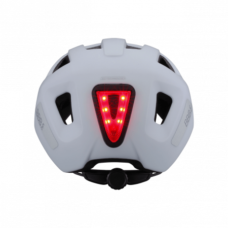 Casca BBB BHE-171 Sonar cu LED Alb Mat M (52-58 cm) [6]
