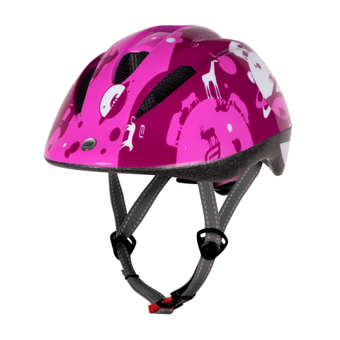 Casti bicicleta - Casca copii Force Fun Planets pink/white M