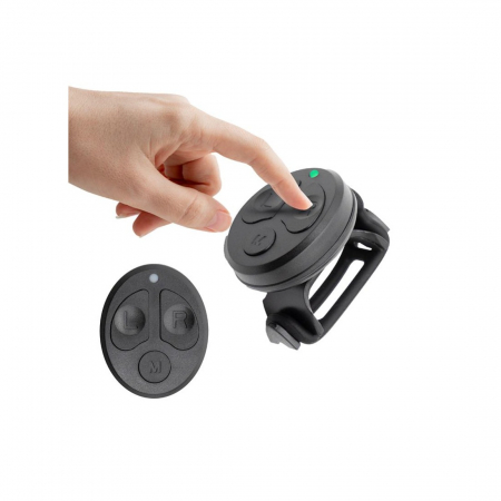 Casca cu lumini fata/spate si semnalizare e.Wheel CP04, negru, M, 55-58cm [4]