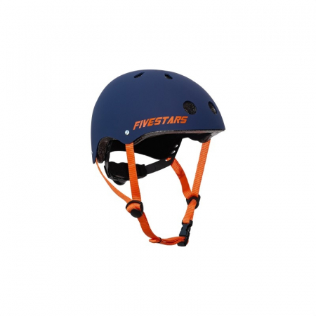 Casca Fivestars Ride Albastru Mat/Portocaliu S/M (49-54cm)