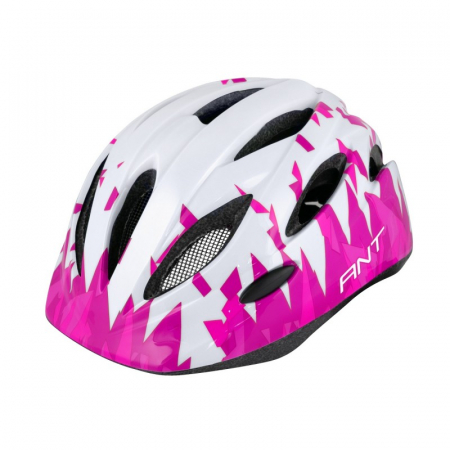 Casca copii Force Ant Junior, alb/magenta, S/M (52-56cm) [0]