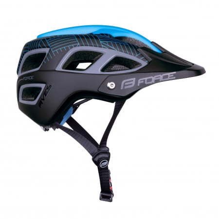 Casca Force Aves MTB E-bike, albastru/negru mat L/XL [3]