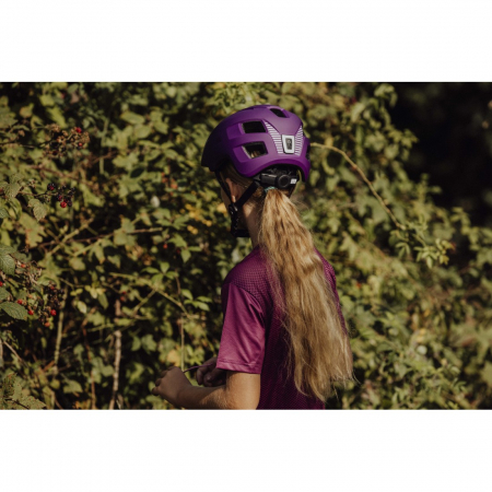 Casca copii Force Zebu, lumina sapte integrata, mov, XS-S, (46-52 cm) [7]