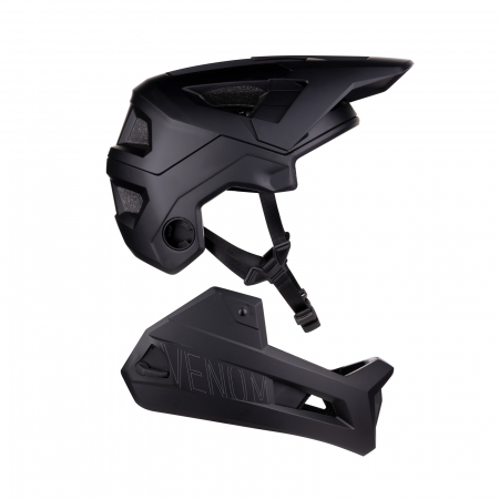 Casca full-face Force Venom Downhill, negru, S-M, 55-58cm [6]