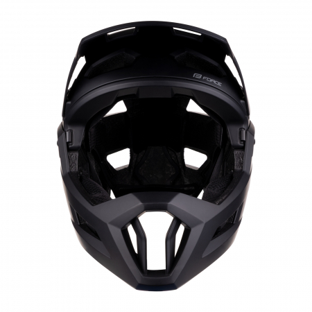 Casca full-face Force Venom Downhill, negru, S-M, 55-58cm [2]