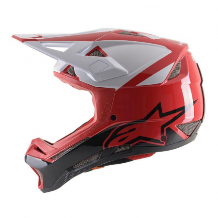 Casca fullface Alpinestars Missile PRO Cosmos red/white/glossy L [1]