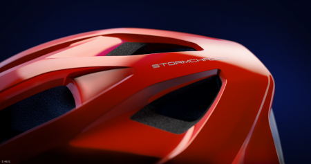 Casca sosea ABUS StormChaser, Blaze Red, S (51-55 cm) [5]