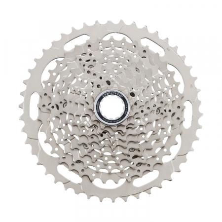 Pinioane - Caseta de pinioane Shimano Deore CS-M4100-10, 10 viteze, 11-46T