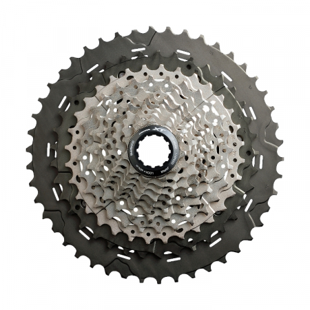 Pinioane - Caseta de pinioane Shimano Deore XT CS-M8000-11, 11 viteze, 11-46T