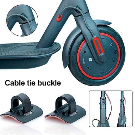 Trotinete, Piese trotinete, Skateboard - Clema de fixare cablu pentru trotineta electrica Xiaomi M365, Essential, 1S, Pro/2